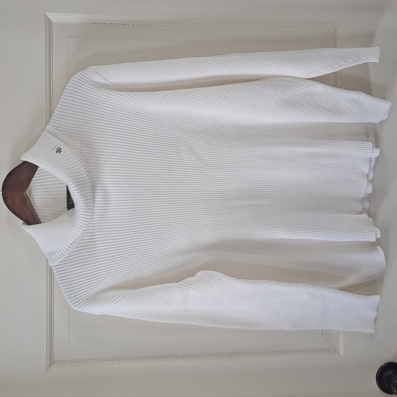 Lauren Ralph Lauren Timeless Plus Sz Ribbed Turtleneck 100% Cotton Comfy Sweater - Picture 1 of 10